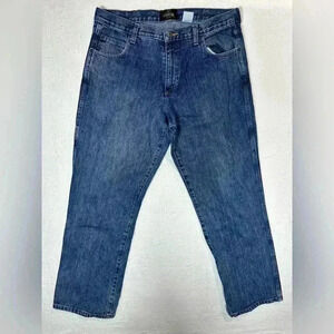 Men's RedHead‎ Bass Pro Classic Fit Medium Blue Wash Jeans Sz 35x32 Straight Leg